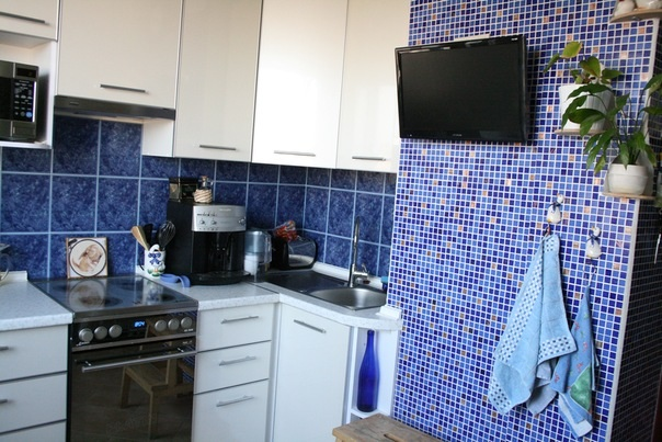 Белая кухня 8,8 м кВ