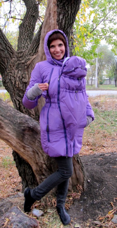 Новая зимняя слингокуртка Ямама