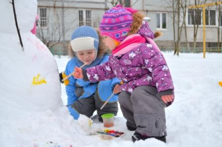 мы не ели, мы не пили, бабу снежную лепили