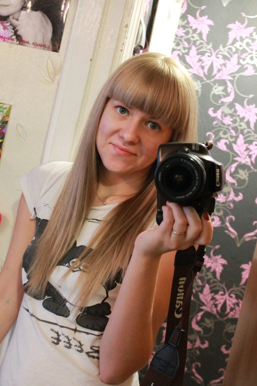 чикнула я таки волос :))))