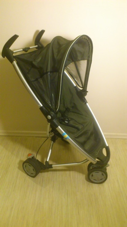 б/у Автокресло Maxi cosi CabrioFix + база EasyFix + шасси/прогулка Quinny Zapp полный комплект