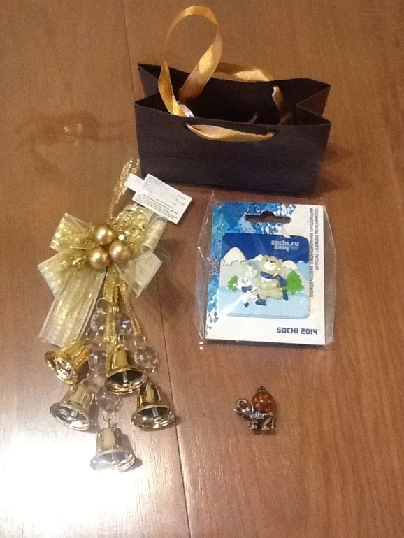 Подарок от Снегурочки прилетел из самого модного города Сочи