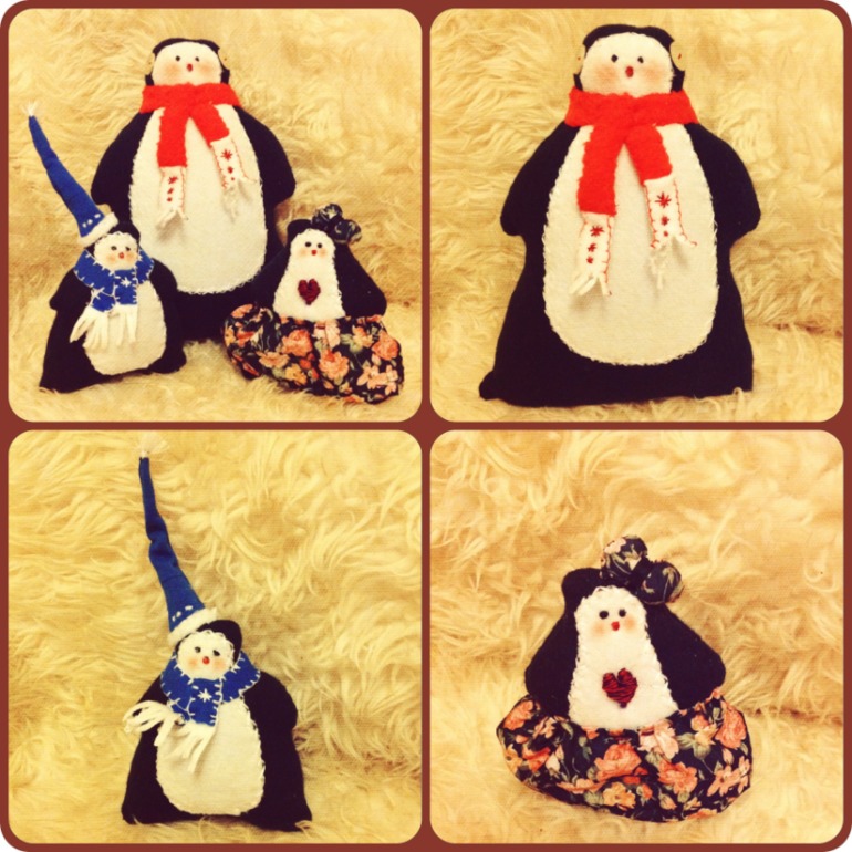 Семья пингвинчиков!))