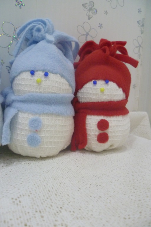 Первые снеговики