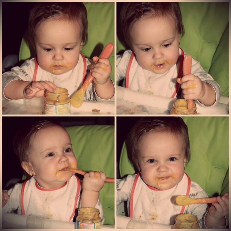 Сладкой Булочке 11 месяцев)