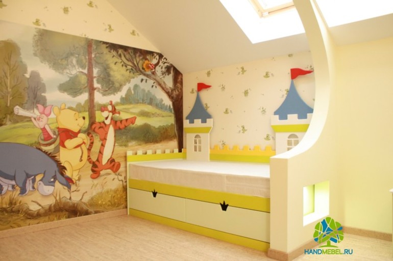 Эксклюзивная детская мебель на заказ. Комплект  "Рыцарь"