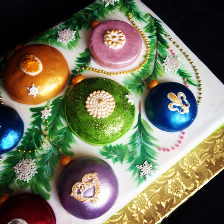 новогодний тортик, 7 кг