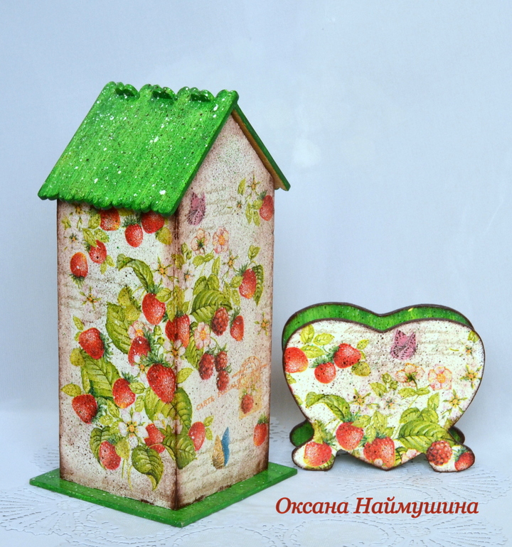 Чайный набор "Земляничная поляна" в наличии ,продажа