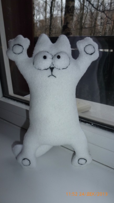 у меня тоже сшился кот Саймона