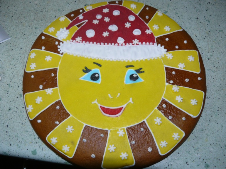 Новогоднее солнышко