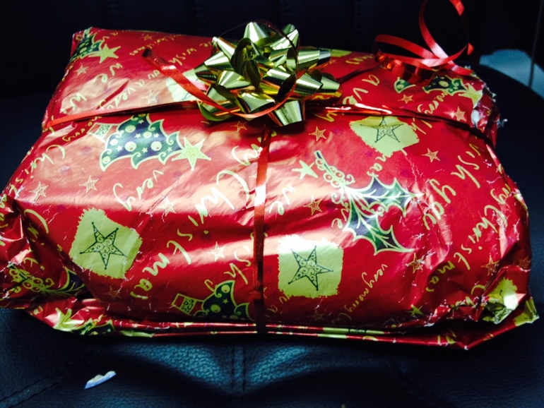 А вот и наша посылочка пришла от Маши Кенгуру