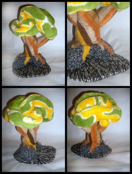 МК текстильное дерево