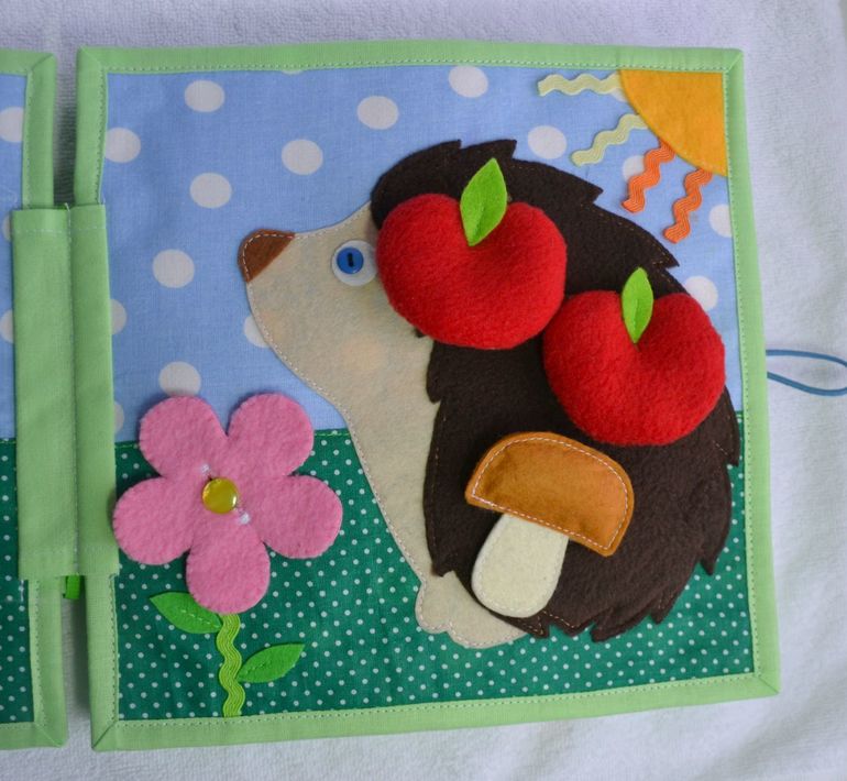 Именная развивающая книжечка)