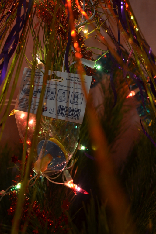 Мои приманушки на елочке!