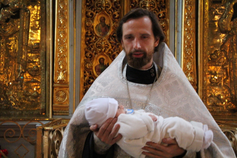 Крестины Максима Алексеевича