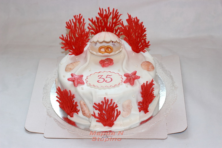 35 лет коралловая свадьба...