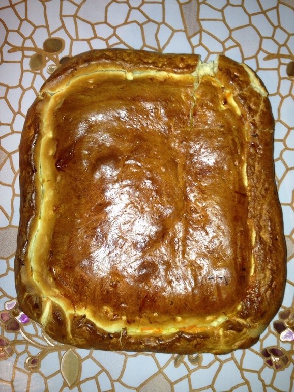 Морковный пирог