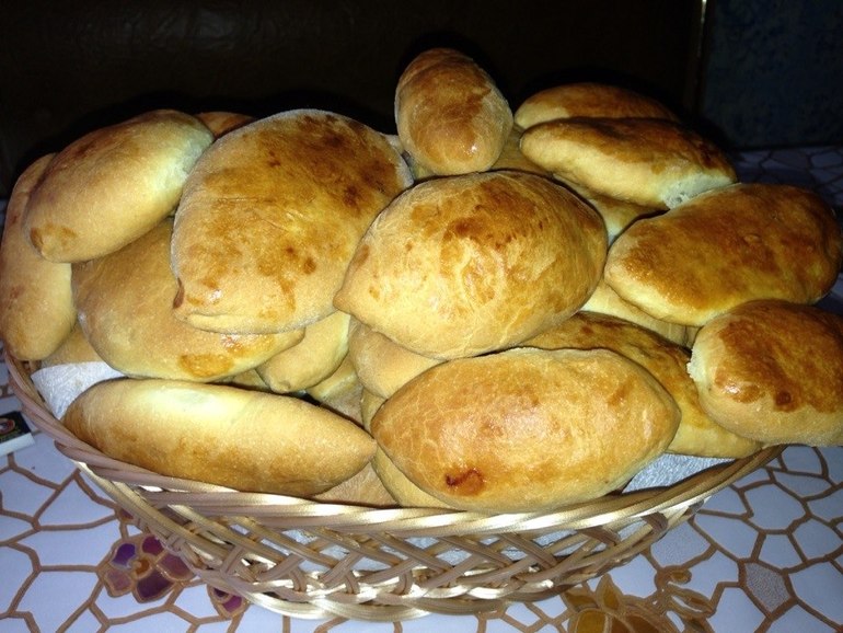 Пирожки с ливером.