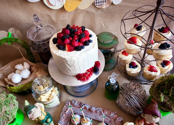 RUSTIC candy bar...