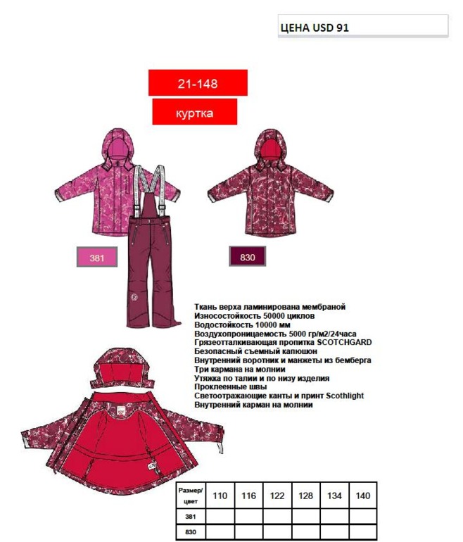 Принимаю предзаказ зима 2014-15 мембраны США *R*e*d* Z*e*r*o*e*s*™