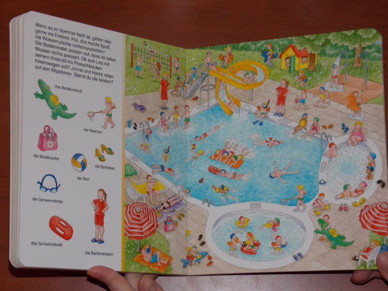 Развороты Sachen suchen: Meine Wimmelbilder by Barbara Jelenkowich