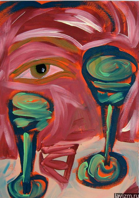 Бумага, Акрил 2007 г.