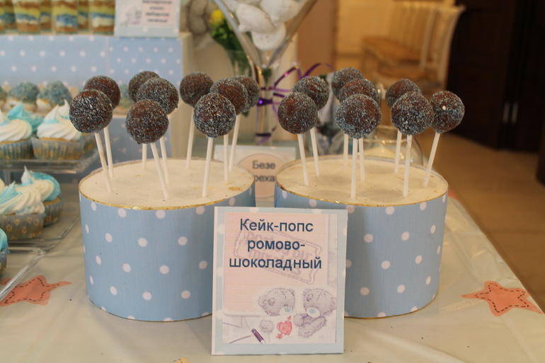 Кенди бар голубой.Мальчику на годик