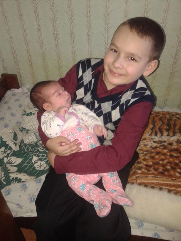 Насте 2 месяца