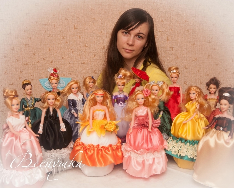 15 кукол шкатулок!