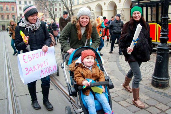 Карапузы идут в ЕС