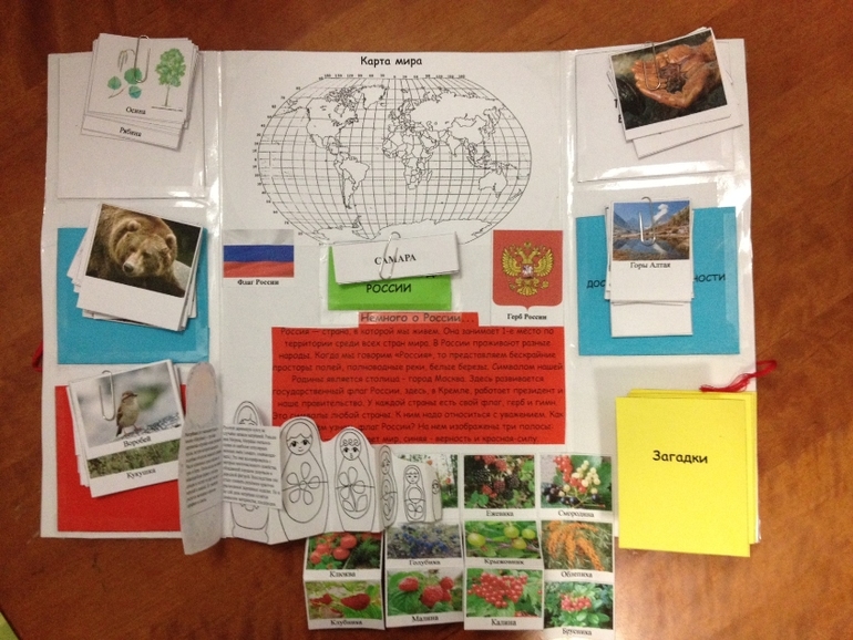 Lapbook Россия