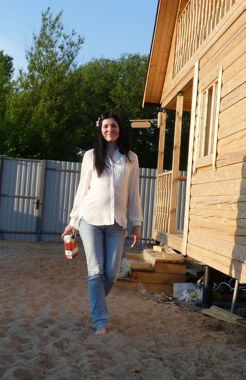 36-я. Полет нормальный, но хочется уже родить))))