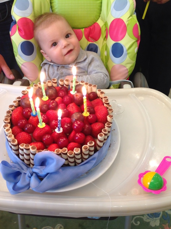 А нам сегодня 6 месяцев!!!!