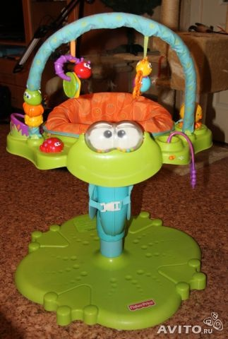 Прыгунки и игровой центр Fisher Price Веселый лягушонок 4500 руб