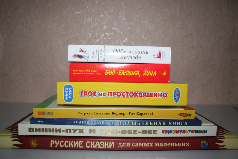 Наши книги (1 г и 8 мес)