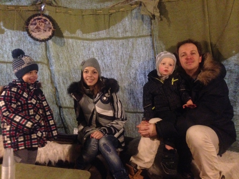 В гостях у хаски)