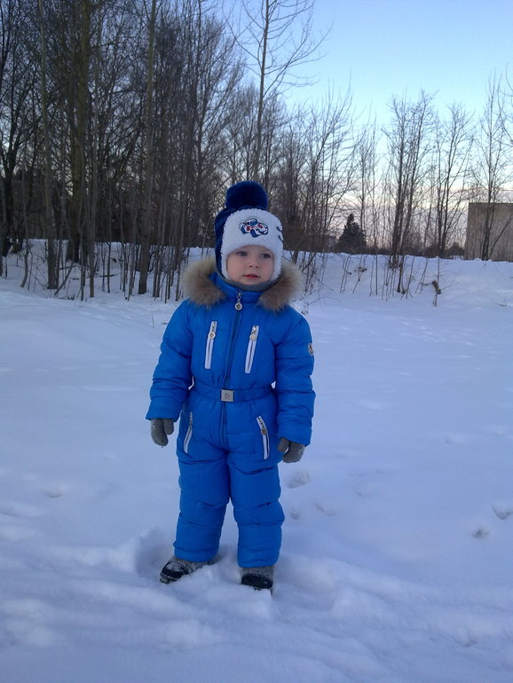 Мой сынок. Зима 2014