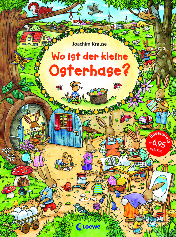 Развороты Wo ist der kleine Osterhase? by Joachim Krause