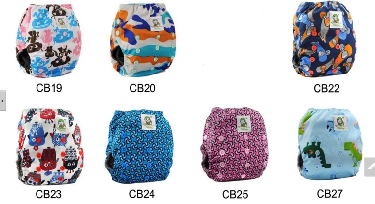 Многоразовые подгузники-трусики Coolababy