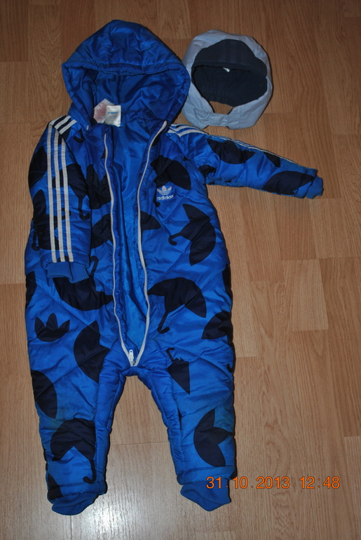 Осенне-Весенний комбинезон+ Шапка Adidas