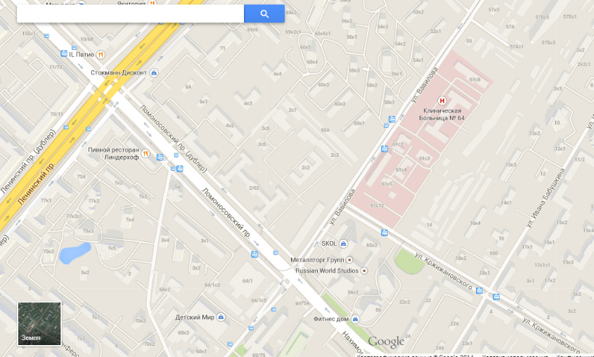 Новые карты Google