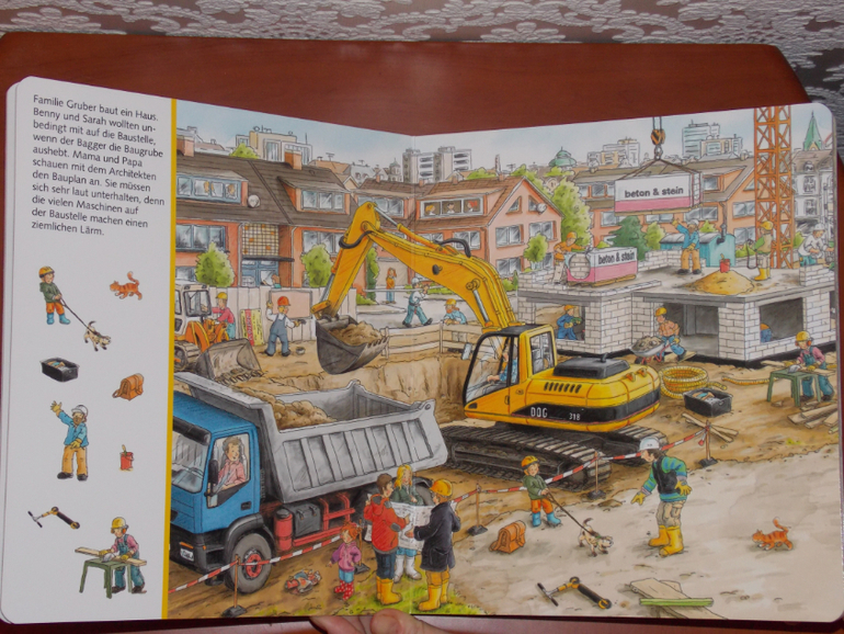 Развороты Mein großes Sachen suchen - Wimmelbuch by Christian Zimmer