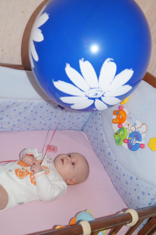 Настёнке 4 месяца