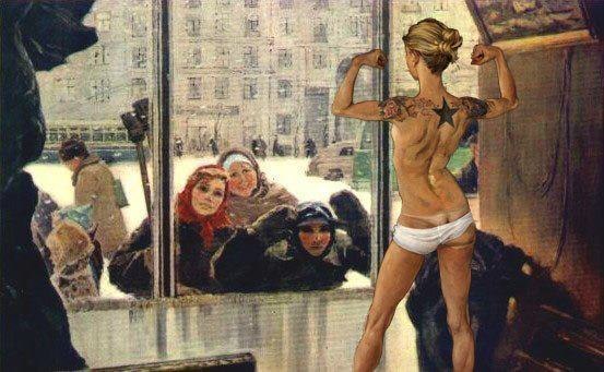 Пусть повисит вверху!что бы каждый день на глаза попадалась!