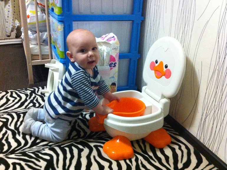 Fisher price горшок