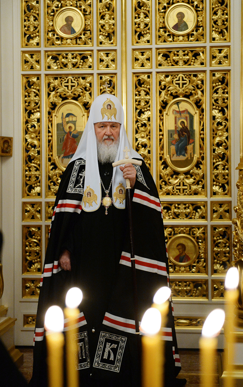Вчера в Покровском монастыре...