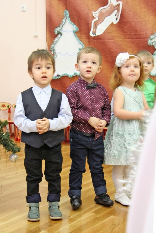 Новый год в саду.