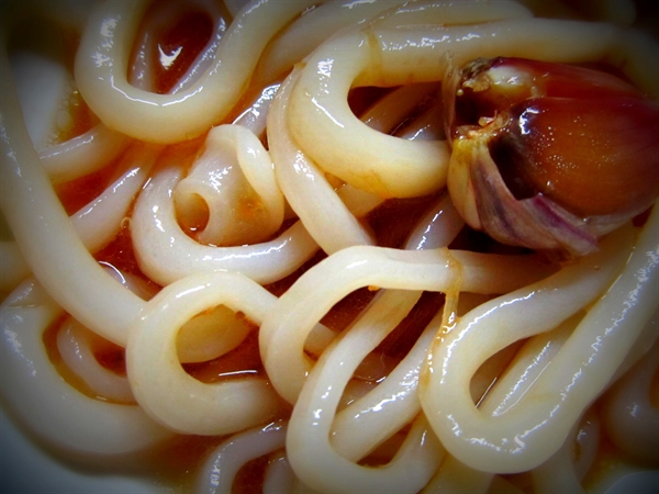 Маринованные кольца кальмара