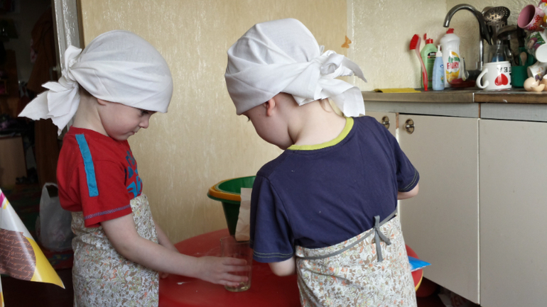 МК от Миши и Ефимки)))))Пасхальные куличи
