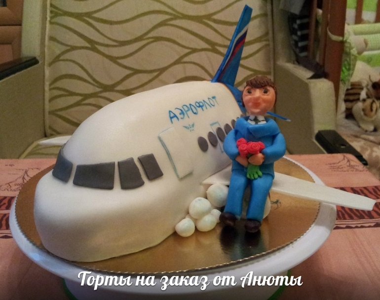 Торт "Самолет"